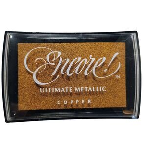 Encore‎ Ultimate Metallic Copper Pigment Ink Pad Tsukineko UM-22 Crafting NEW